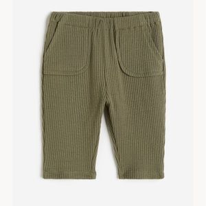 H&M Khaki Green Jersey Pants Size 3T NWT
